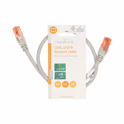 Nedis CCGL85230GY05 câble de réseau Gris 0,5 m Cat6 U/UTP (UTP) - Vue supplémentaire 3