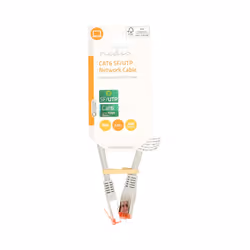 Nedis CCGL85220GY025 câble de réseau Gris 0,25 m Cat6 SF/UTP (S-FTP)
