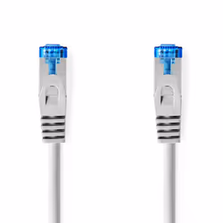 Nedis CCGL85330GY05, 0,5 m, Cat6a, S/FTP (S-STP), RJ-45, RJ-45, Gris