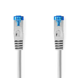 Nedis CCGL85330GY05 câble de réseau Gris 0,5 m Cat6a S/FTP (S-STP)