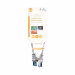 Nedis CCGL85330WT100 câble de réseau Gris 10 m Cat6a S/FTP (S-STP)