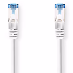 Nedis CCGL85330WT200, 20 m, Cat6a, S/FTP (S-STP), RJ-45, RJ-45, Blanc