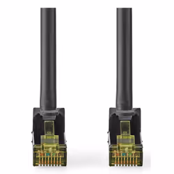 Nedis CCGL85420BK200 câble de réseau Noir 20 m Cat7 S/FTP (S-STP)