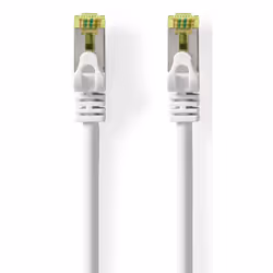 Nedis CCGL85420WT025, 0,25 m, Cat7, S/FTP (S-STP), RJ-45, RJ-45, Blanc