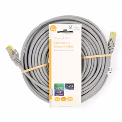 Nedis CCGL85420GY200 câble de réseau Gris 20 m Cat7 S/FTP (S-STP)