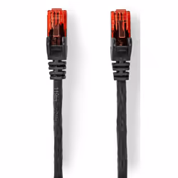 Nedis CCGL85900BK750, 75 m, Cat6, U/UTP (UTP), RJ-45, RJ-45, Noir