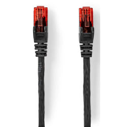 Nedis CCGL85900BK750 câble de réseau Noir 75 m Cat6 U/UTP (UTP)