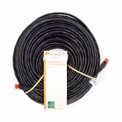 Nedis CCGL85900BK750 câble de réseau Noir 75 m Cat6 U/UTP (UTP)