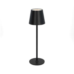 Nedis Lampe de Table avec Variateur Tactile 1,8W 150lm 3000-6000K IPX4 Rechargeable Noir