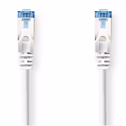 Nedis CCGL85330WT150, 15 m, Cat6a, S/FTP (S-STP), RJ-45, RJ-45, Blanc