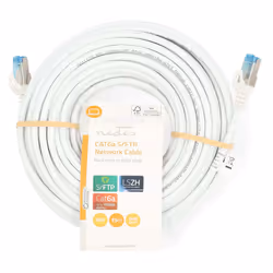 Nedis CCGL85330WT150 câble de réseau Blanc 15 m Cat6a S/FTP (S-STP)