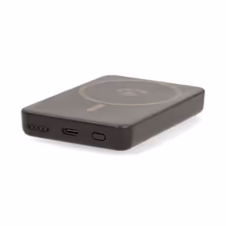 Nedis UPBKW15W5000BK, 5000 mAh, Lithium Polymère (LiPo), Power Delivery 3.0, Recharge sans fil, 20 W, Noir