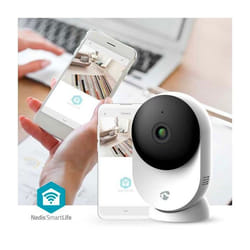 NEDIS Caméra WiFi intérieure sur base magnétique avec micro / - 3 MP