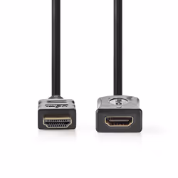 Nedis CVGL34096BK10 câble HDMI 1 m HDMI Type A (Standard) Noir