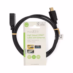 Nedis CVGL34096BK10 câble HDMI 1 m HDMI Type A (Standard) Noir