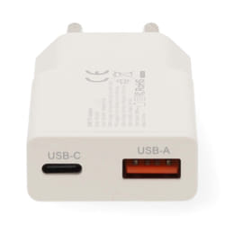 Chargeur Mural 30 W Gan Pd3.0 30w Fonction De Charge Rapide 1.5 Nedis - Wcha30wt