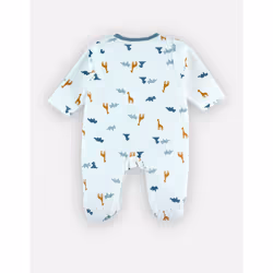 Noukie's T2210132, Pyjama, Bébé (0-2 ans), Unisexe, Blanc, Coton, Polyester, 0M