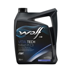 Bidon 5 litreS dhuile 5w40 C3 Wolf SYNFLOWC35W405