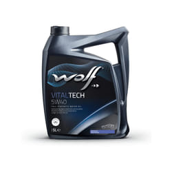 Wolf - Huile moteur vitaltech 5W40 - Bidon de 5 litres - 8311291 - Ce produit de marque est neuf.