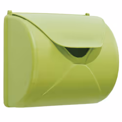 AXI Boite aux lettres lime green, Boîte à lettre de salle de jeux, Plastique, Citron vert