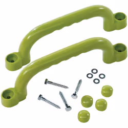 Description générale Ce jeu de poignées en plastique est idéal pour aider vos enfants à se hisser en haut de leur tour de jeu ...