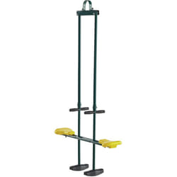 KBT - Balançoire double hauteur réglable en métal Flex