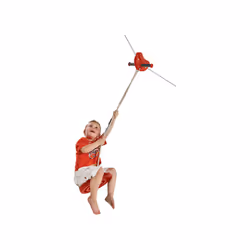 Description générale La balançoire disque rouge est un accessoire idéal pour compléter votre tyrolienne. Conçue en plastique ...