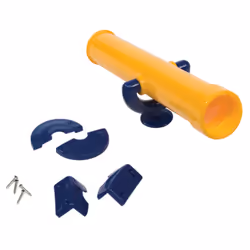 AXI Telescope yellow/blue, Télescope de salle de jeux, Plastique, Bleu, Jaune