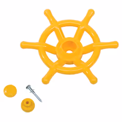 AXI Volant 'boat' - yellow, Plastique, Jaune