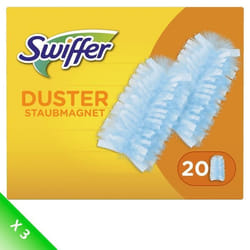 [Lot de 3] SWIFFER Duster Lingettes Poussière x 20