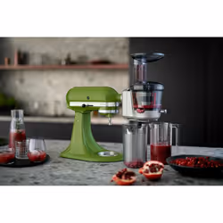 KitchenAid 5KSM1JA presse-agrumes Centrifugeuse lente Argent - Vue supplémentaire 5