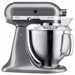 KitchenAid ARTISAN 5KSM185PS, 4,8 L, Argent, 220 tr/min, 58 tr/min, 220 tr/min, 58 tr/min