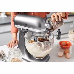 KitchenAid ARTISAN 5KSM185PS robot de cuisine 300 W 4,8 L Argent - Vue supplémentaire 5