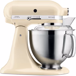 KitchenAid Artisan 5KSM185PS, 4,8 L, Crème, Foie, 220 tr/min, 3 L, Batteur, Pétrisseur, Mélange
