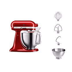 KitchenAid ARTISAN 5KSM185PS robot de cuisine 300 W 4,8 L Rouge