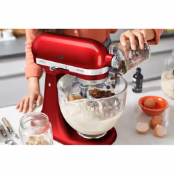 KitchenAid ARTISAN 5KSM185PS robot de cuisine 300 W 4,8 L Rouge - Vue supplémentaire 6