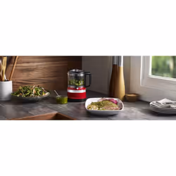 KitchenAid 5KFC3516EER hachoir électrique 0,83 L 240 W Rouge - Vue supplémentaire 6
