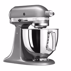 KitchenAid 5KSM125ECU robot de cuisine 300 W 4,8 L Argent - Vue supplémentaire 4