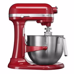 KitchenAid 5KSM7591X, 6,9 L, Rouge, 40 tr/min, 200 tr/min, 4,5 kg, 3,8 kg