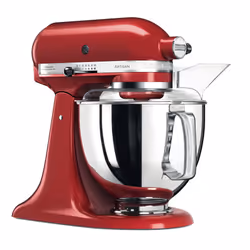 KitchenAid Artisan 5KSM175PS robot de cuisine 300 W 4,8 L Rouge - Vue supplémentaire 4