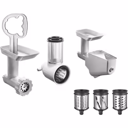 KitchenAid 5KSMFPPC, Ensemble d’attaches, Gris, Blanc, OmniFood, 1 pièce(s)