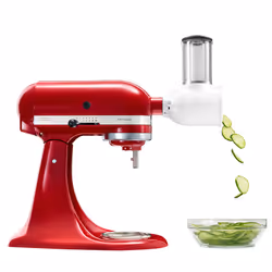 KitchenAid 5КСМ125ЕЕР+5КСМВСА, 4,83 L, Rouge, 58 tr/min, 220 tr/min, 2,25 kg, 1,22 m