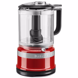 KitchenAid 5KFC0516EER, 1,9 L, 2450 tr/min, 3450 tr/min, Rouge, Plastique, Acier inoxydable