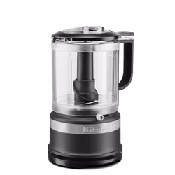 KitchenAid 5KFC0516EBM, 1,9 L, 2450 tr/min, 3450 tr/min, Noir, Plastique, Acier inoxydable