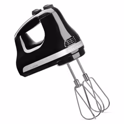 KitchenAid 5KHM5110EOB, Batteur à main, Noir, Batteur, Mélange, 1,6 m, 1000 tr/min, Plastique