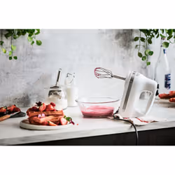 KitchenAid 5KHM5110EWH Batteur à main 85 W Blanc - Vue supplémentaire 6