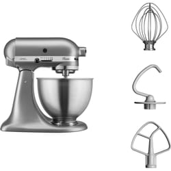 KitchenAid 5K45SSESL mixeur Robot mixer 275 W Argent, Acier inoxydable