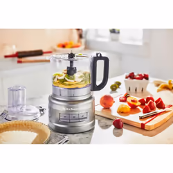 KitchenAid 5KFP0719ECU robot de cuisine 250 W 1,7 L Argent - Vue supplémentaire 7
