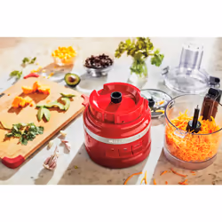 KitchenAid 5KFP0719EER robot de cuisine 250 W 1,7 L Rouge - Vue supplémentaire 7