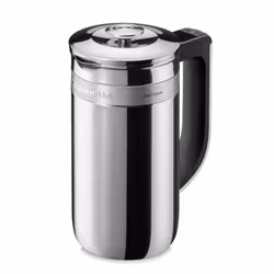 KitchenAid 5KCM0512SS, Cafetière électrique à piston, 0,75 L, Café moulu, Acier inoxydable